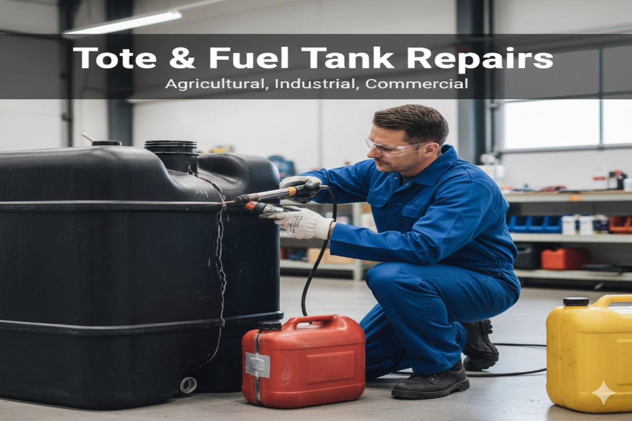 Plastic welding repair